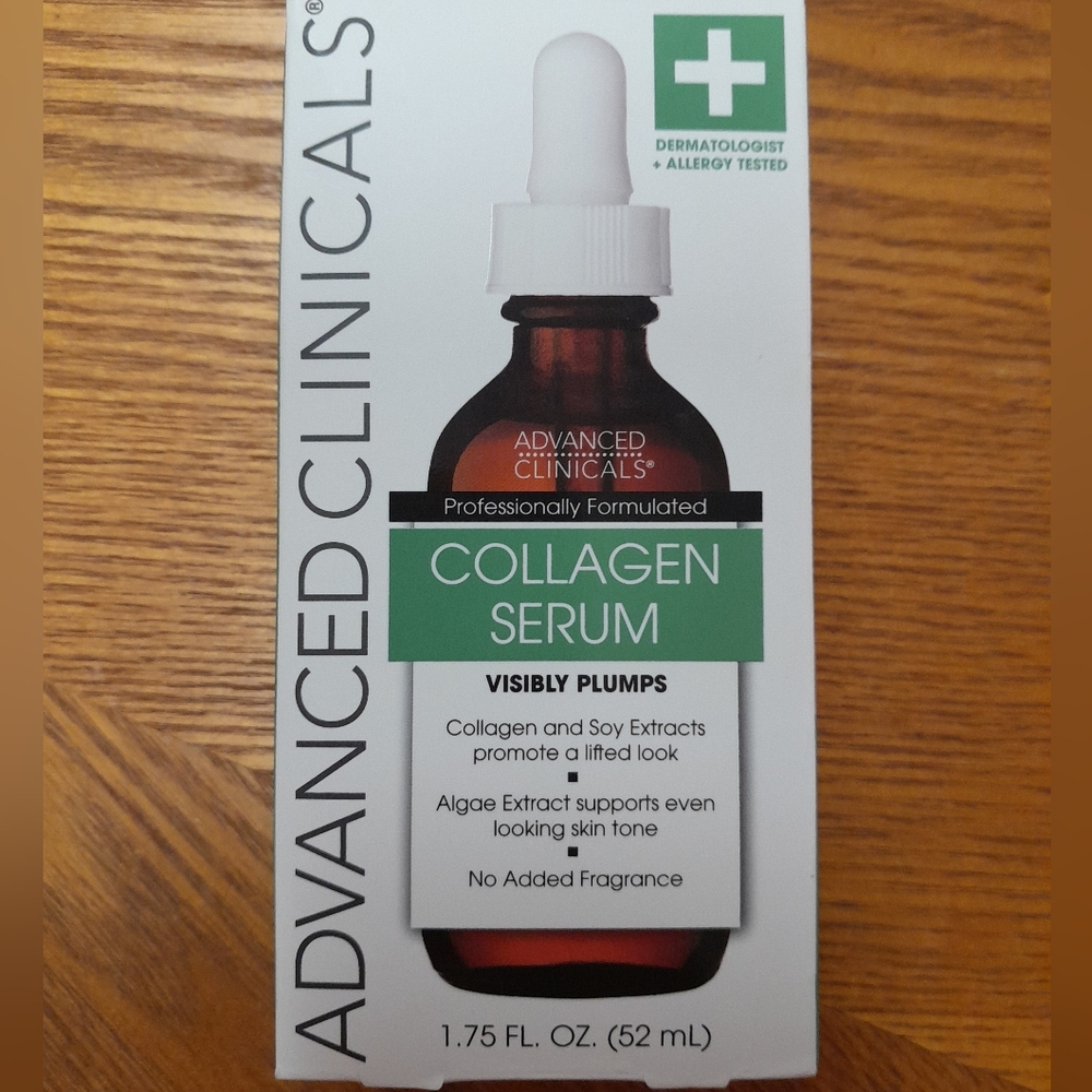Collagen Serum Visibly Plumps NWT Size:1.75FL oz (52mL) Advanced Clinicals